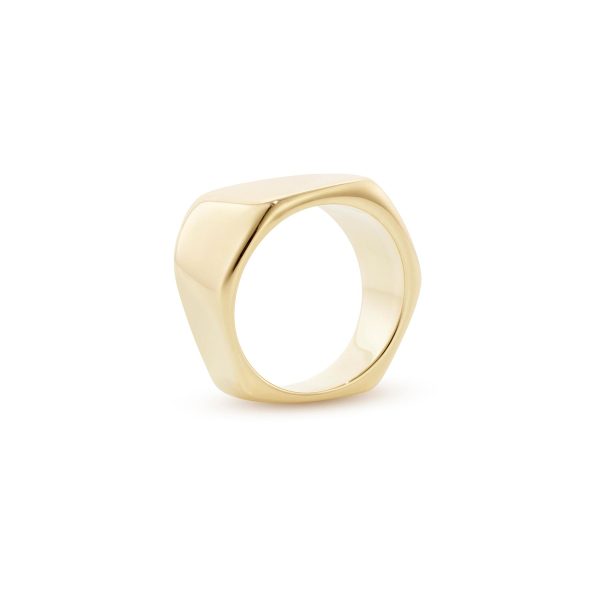 'signet' Ring | 14kt Gold – Bild 2