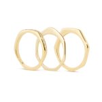 Stacking Ring Gold mit und ohne Diamanten – ELIZA WEISS