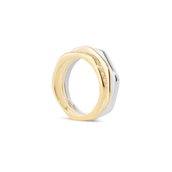 STACKING RINGS | 14kt Gold | mit und ohne Diamanten – Bild 4