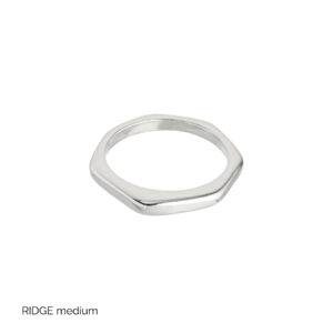 Ring Hexagon in Silber ELIZA WEISS jewelry