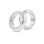 Bold Round Ring aus Silber mit und ohne Diamanten - ELIZA WEISS