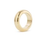 Bold Round Ring aus 14kt Gold - ELIZA WEISS