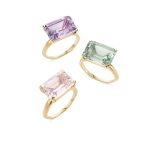 Candy Cocktail Ring - Gold | ELIZA WEISS