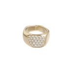 'signet' Ring | 14kt Gold | mit Diamanten