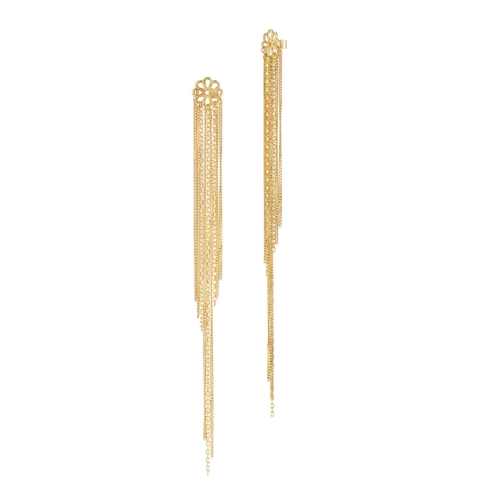 Statement Ohrstecker mit Stern in Gold ELIZA WEISS jewelry