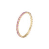 Ring mit Edelsteinen Amethyst in Gold ELIZA WEISS jewelry