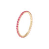 Ring mit Edelsteinen pinker Saphir in Gold ELIZA WEISS jewelry