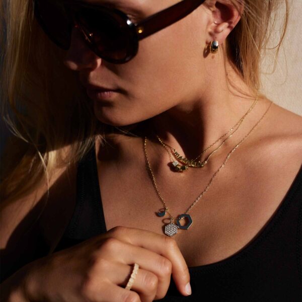 'HEXAGON FRAME' | Anhänger – Bild 4