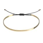 'Slim Cuff' | Gelbgold Plattierung – Bild 6