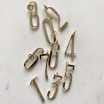 'numerology' | Zahlen | Anhänger aus 14kt Gold mit Diamanten – Bild 4