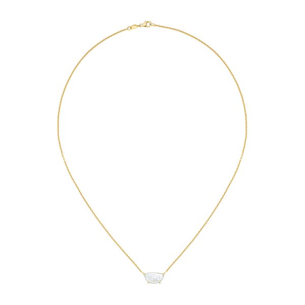 'halfmoon rosecut' | Kette | 14kt Gold – Bild 8