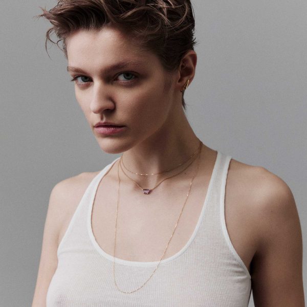 'numerology mini' | Ohrring | 14kt Gold – Bild 5