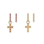 'diamond hoop' | Creole – Bild 5