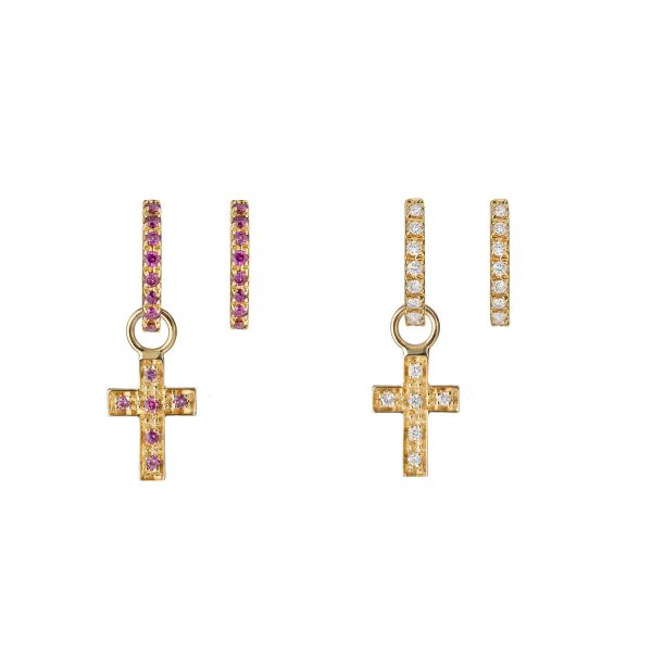 eliza_weiss_diamond_hoop_18k_gold_16 'diamond hoop' | Creole – Bild 5