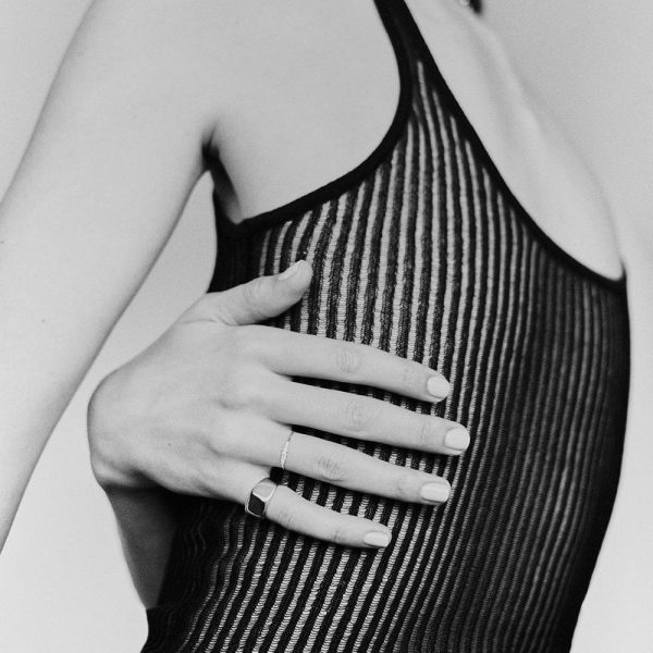 'signet' Ring Silber – Bild 5