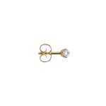 'solitaire diamond' | Ohrring | 18kt Gold