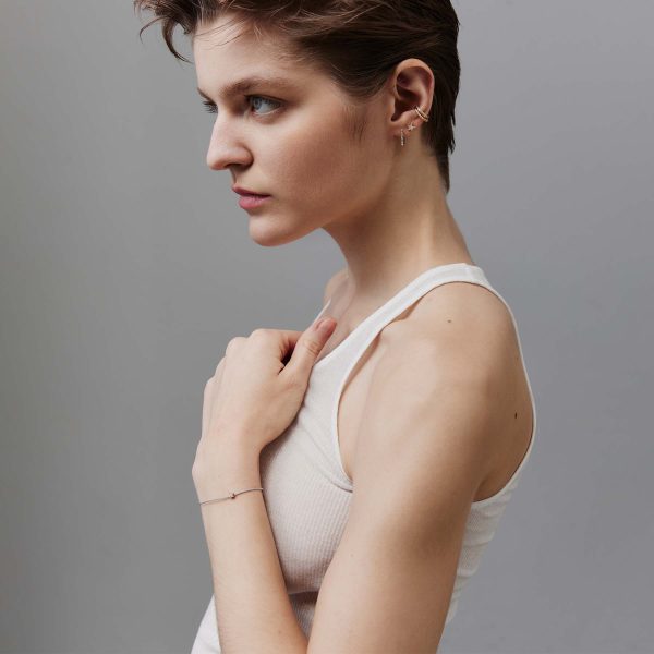 eliza_weiss_diamond_star_bracelet_14k_gold_01 'diamond star & moon' | piercing – Bild 5