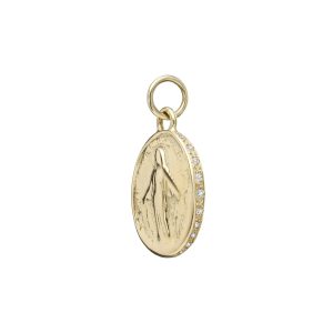 'Madonna' | Anhänger | 14kt Gold mit Diamanten