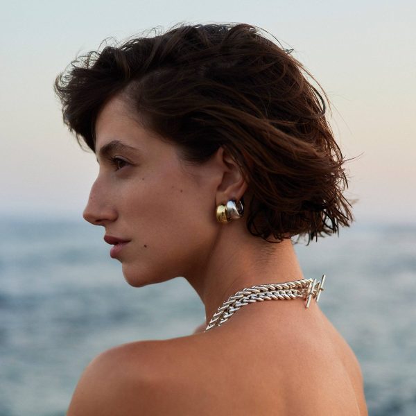 elizaweiss_bold_hoops_silber_06 'bold hoop' | Creole – Bild 5