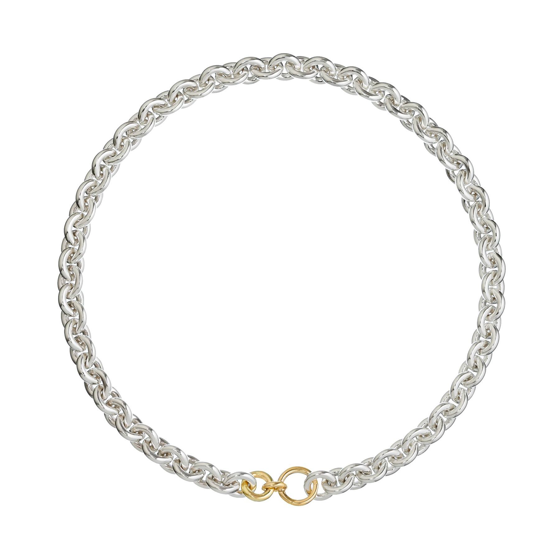 elizaweiss_bold_round_kette_bicolor_03 'bold round' | Kette – Bild 1