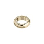 'bold round' Ring | 14kt Gold | mit und ohne Diamanten