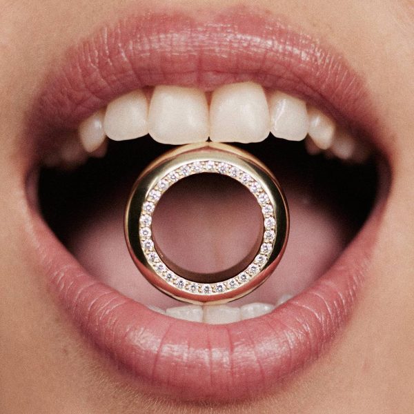 elizaweiss_bold_round_ring_gold_04 'bold round' Ring | 14kt Gold | mit und ohne Diamanten – Bild 2