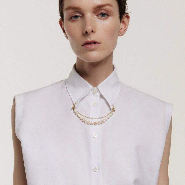 'baroque pearl collar clip' – Bild 2