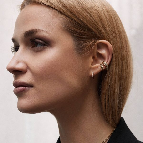 elizaweiss_earcuff_rollingaround_gold_silver_7 'rolling around' earcuff – Bild 3