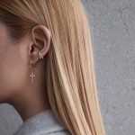'hexagon' earcuff | mit und ohne Diamanten – Bild 2