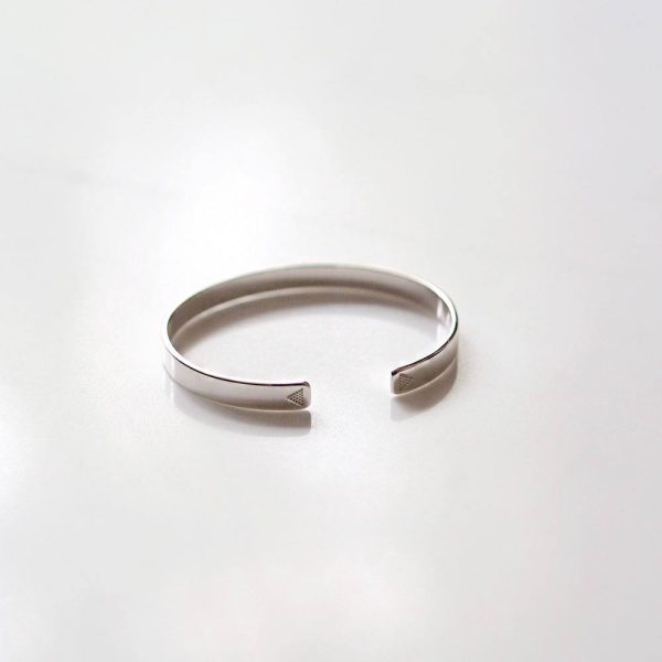 elizaweiss_midi_cuff_armspange_silber_gold_2 'midi' Cuff – Bild 7