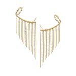 'feather' | Ohrring | 14kt Gold