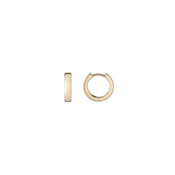 elizaweiss_pure_hoop_14k_gold_05 'pure hoop' | Creole | 14kt Gold – Bild 4