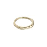 'hexagon & ridge' | Ring | 14kt Gold | mit und ohne Diamanten