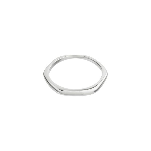 elizaweiss_ring_hexagon_regular_silber_01 'hexagon & ridge' | Ring | Silber – Bild 14
