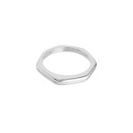 'hexagon & ridge' | Ring | Silber – Bild 7