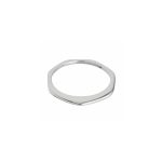 'hexagon & ridge' | Ring | Silber – Bild 12