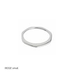 'hexagon & ridge' | Ring | Silber – Bild 5