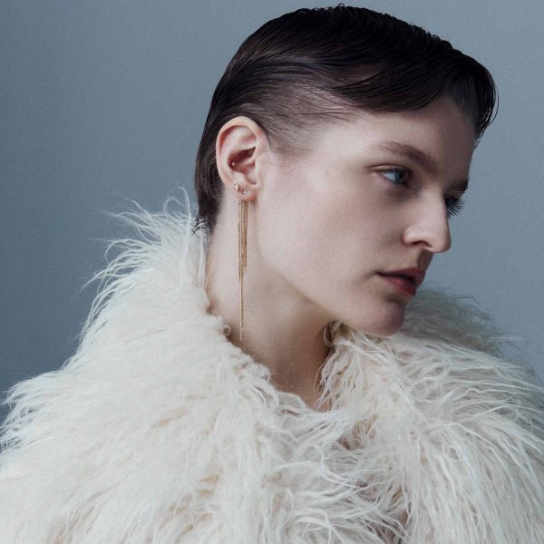 elizaweiss_stardust_ohrring_gold_02 'STARDUST' | Ohrstecker | Verschluss | 14kt Gold – Bild 4