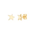 'GOLDEN STAR' | Ohrring | 14kt Gold mit und ohne Diamanten – Bild 2