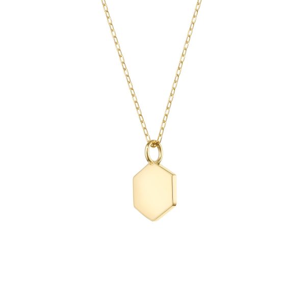 elizaweiss_universe_anhaenger_gold_07 'HEXAGON' | Anhänger – Bild 8