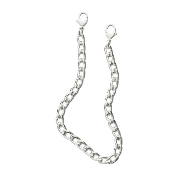 elizaweiss_wide_curbchain_handykette_silber_03 'wide curbchain' | Handykette – Bild 3