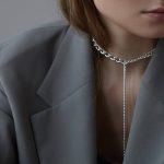 'wide curbchain lariat' | Lasso-Kette – Bild 2