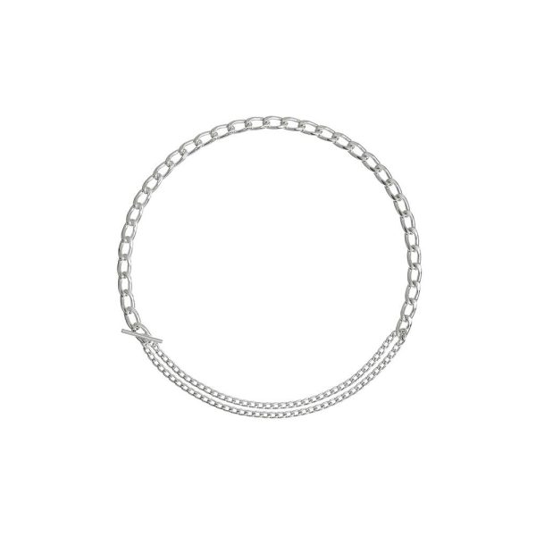 elizaweiss_wide_curbchain_lariat_silber_06 'wide curbchain lariat' | Lasso-Kette – Bild 4