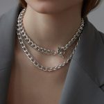 'bold triangle curbchain' | Kette | Silber – Bild 7