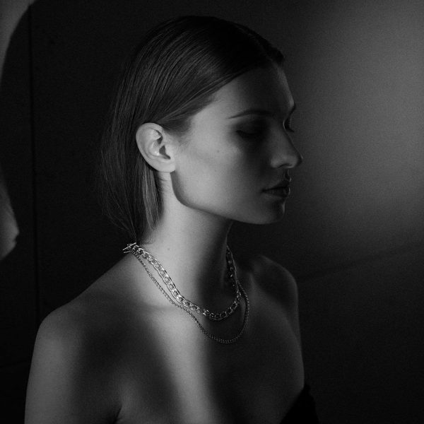 elizaweiss_wide_curbchain_panzerkette_silber_05 'fine curbchain' | Panzerkette – Bild 3