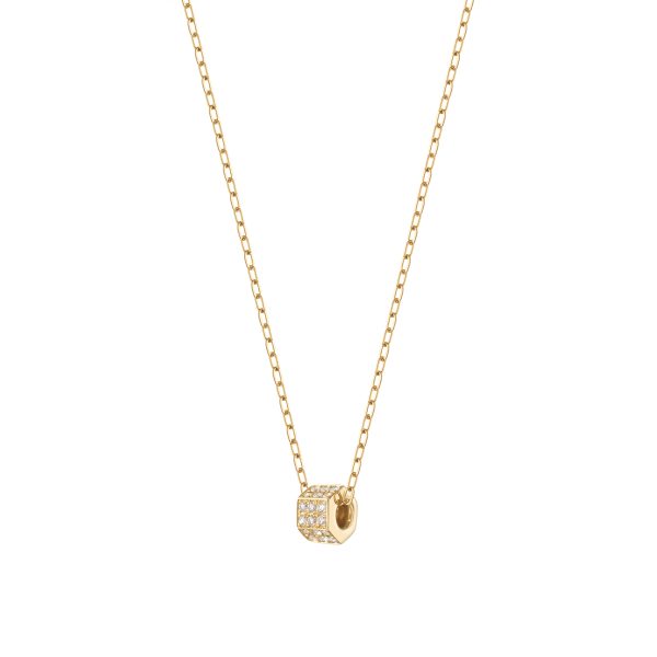 elizaweiss_hexagon_mini_anhänger_gold_04 'HEXAGON MINI' | Anhänger – Bild 4