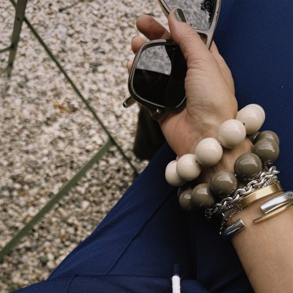 elizaweiss_bold_chunky_Armband_14 'bold round chunky bracelet' | Armband – Bild 5