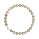 'bold round Crystal Choker' | Kette