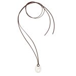 'MOTHER OF PEARL TALISMAN' Kette