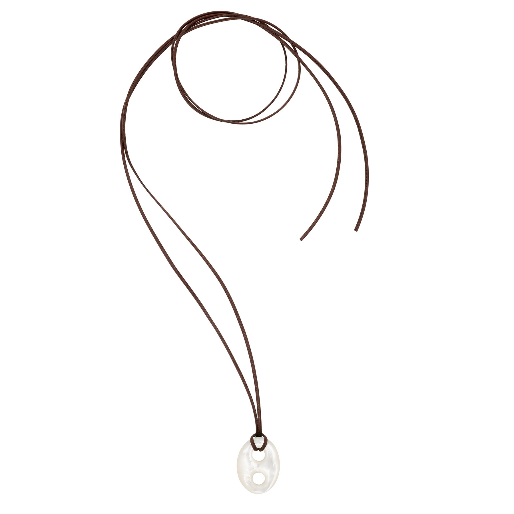 elizaweiss_mother_of_pearl_01 'MOTHER OF PEARL TALISMAN' Kette – Bild 1